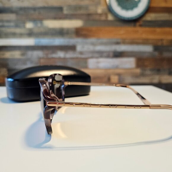 Coach Pink Tortoise 56635M Sunglasses - Picture 3 of 6